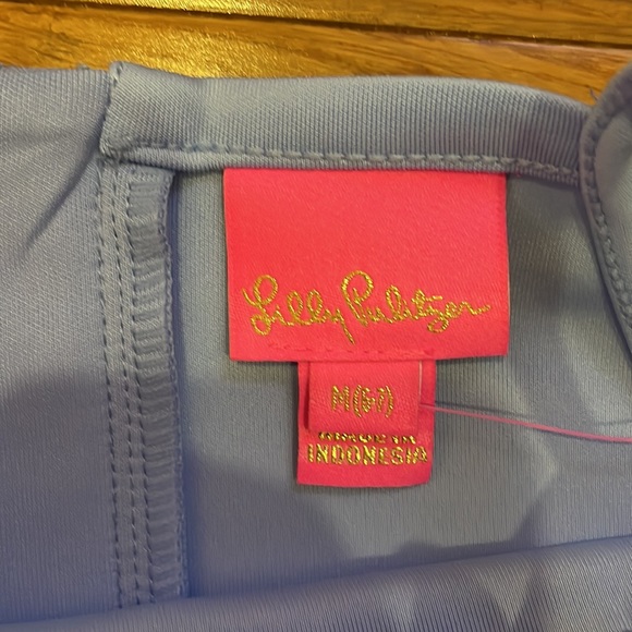 Lilly Pulitzer Girls Elize Fit & Flare Dress Blue Peri sizes Medium & Large NWT - Picture 6 of 9